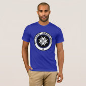 St. John Ambulance Brigade Retro 1888 Logo T-shirt (Voorkant volledig)