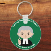 St. John Baptist de La Salle Sleutelhanger (Voorkant)