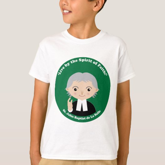 St. John Baptist de La Salle T-shirt (Voorkant)