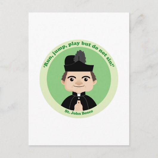 St. John Bosco Briefkaart (Voorkant)