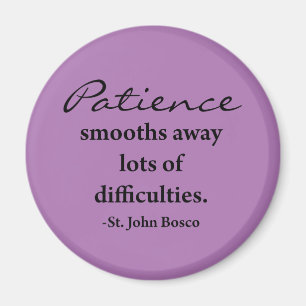 St. John Bosco Inspirerende magneet - Lavendel