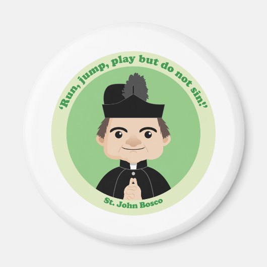 St. John Bosco Magneet (Voorkant)