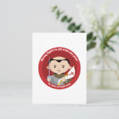 St. John Capistrano Briefkaart (Staand voorkant)