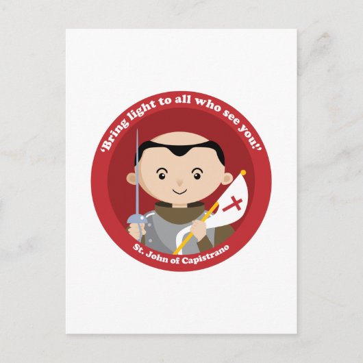 St. John Capistrano Briefkaart (Voorkant)