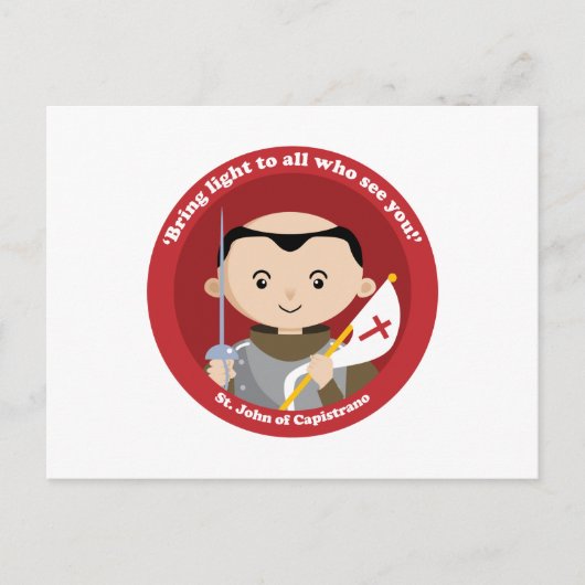 St. John Capistrano Briefkaart (Voorkant)