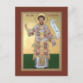 St. John Chrysostom Prayer Card Briefkaart (Voorkant)