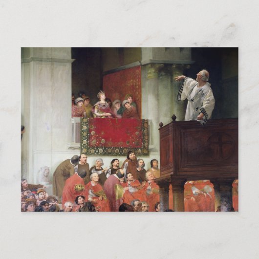 St. John Chrystostomos Briefkaart (Voorkant)