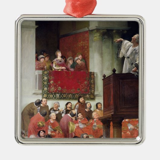 St. John Chrystostomos Metalen Ornament (Voorkant)