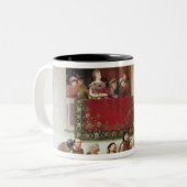 St. John Chrystostomos Tweekleurige Koffiemok (Voorkant links)