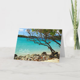 St. John Cinnamon Bay Blank Note Card Kaart