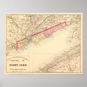St John Co. NB Poster