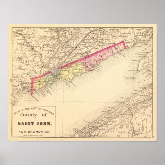 St John Co. NB Poster (Voorkant)