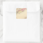 St John Co. NB Vierkante Sticker (Tas)