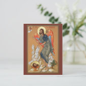 St. John de Forerunner Prayer Card Briefkaart (Staand voorkant)