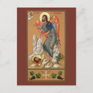 St. John de Forerunner Prayer Card Briefkaart