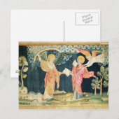 St. John eet het Boek Briefkaart (Voorkant / Achterkant)