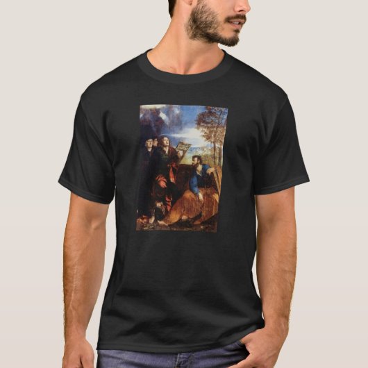 St. John en St. Bartholomew (rechts) van Dosso Dos T-shirt (Voorkant)