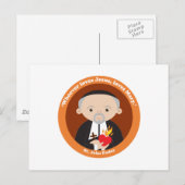 St. John Eudes Briefkaart (Voorkant / Achterkant)
