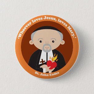 St. John Eudes Ronde Button 5,7 Cm