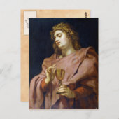 St. John Evangelist Peter Paul Rubens Briefkaart (Voorkant / Achterkant)