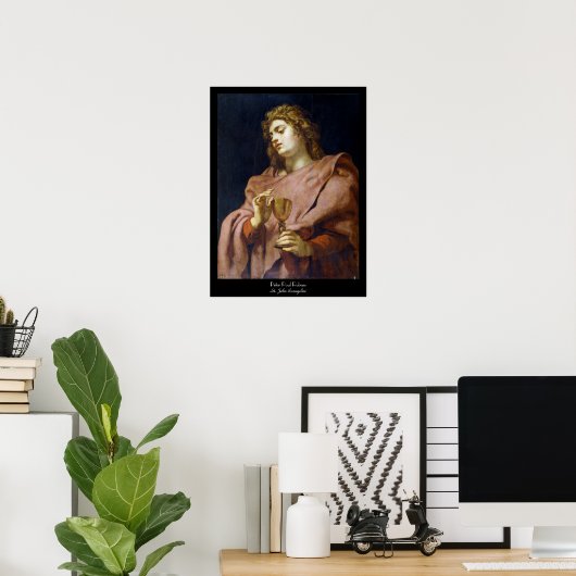St. John Evangelist Peter Paul Rubens Poster (Thuiskantoor)