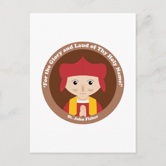 St. John Fisher Briefkaart (Voorkant)