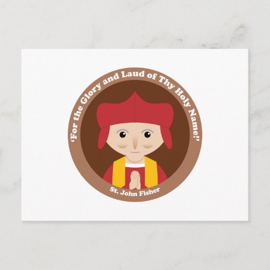 St. John Fisher Briefkaart (Voorkant)