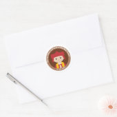 St. John Fisher Ronde Sticker (Envelop)