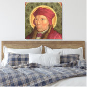 St. John Fisher (SAU 025) 24 x 24 inch Canvas Afdruk (Insitu (Slaapkamer))