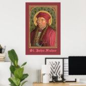 St. John Fisher (SAU 025) 24 x 36" Poster 1 (Thuiskantoor)