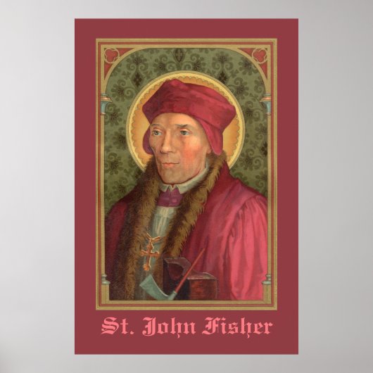 St. John Fisher (SAU 025) 24 x 36" Poster 1 (Voorkant)