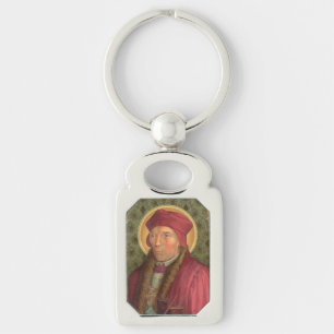 St. John Fisher (SAU 025) Rechthoekig metaal Sleutelhanger