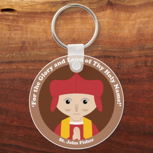 St. John Fisher Sleutelhanger (Voorkant)