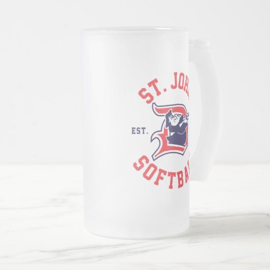 St. John Frosted Mok (Voorkant rechts)