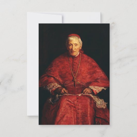 St. John Henry Newman Kindly Light Holy Card Bedankkaart (Voorkant)