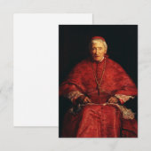 St. John Henry Newman Kindly Light Holy Card Bedankkaart (Voorkant / Achterkant)