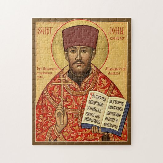 St. John Kochurov Orthodox Christelijk Legpuzzel (Verticaal)