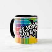 St. John "Love City" Amerikaanse Maagdeneilanden,  Mok (Voorkant links)