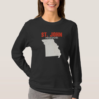 St John Missouri USA State America Travel Missouri T-shirt