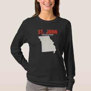 St John Missouri Verenigde Staten Amerika Reizen M T-shirt