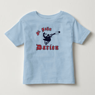 St. John Navy/Light Blue Ringer - Toddler Kinder Shirts