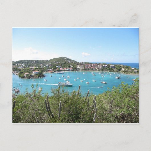 St. John op het Amerikaanse Maagdeneiland Briefkaart (Voorkant)