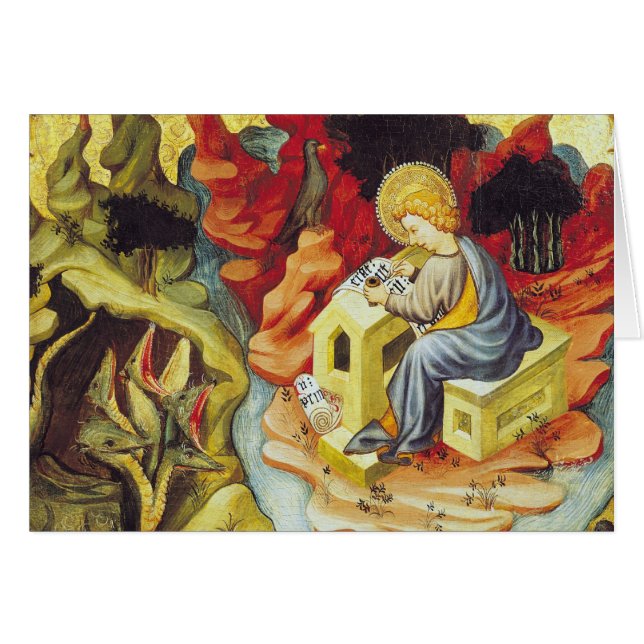 St. John op Patmos (Voorkant Horizontaal)