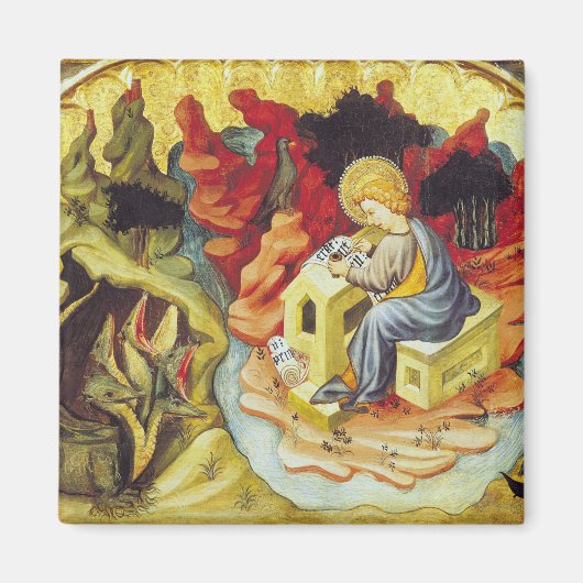 St. John op Patmos Magneet (Voorkant)