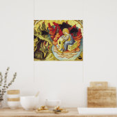 St. John op Patmos Poster (Keuken)