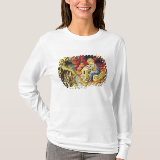 St. John op Patmos T-shirt (Voorkant)