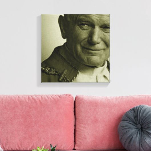 ST JOHN PAUL II CANVAS AFDRUK (Insitu (Woonkamer))