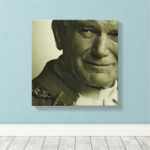 ST JOHN PAUL II CANVAS AFDRUK (Insitu (Houten vloer))