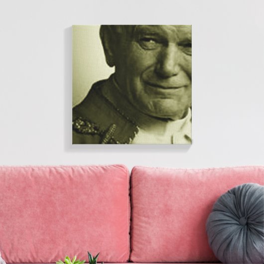 ST JOHN PAUL II CANVAS AFDRUK (Insitu (Woonkamer))