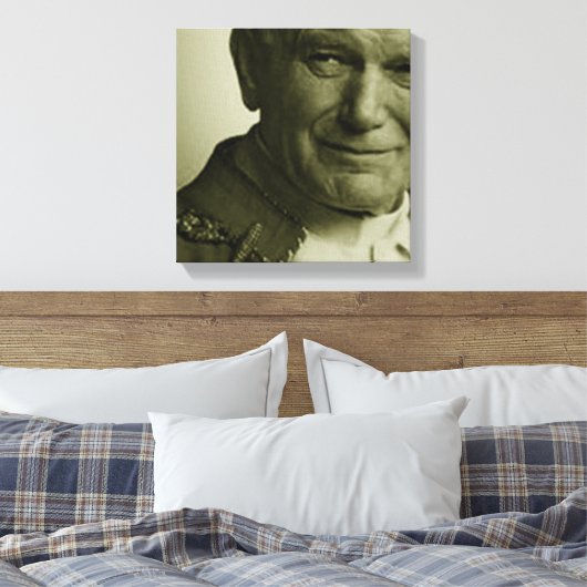 ST JOHN PAUL II CANVAS AFDRUK (Insitu (Slaapkamer))
